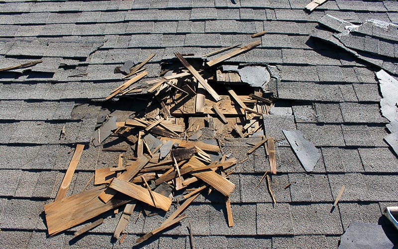 Certified roof repair services